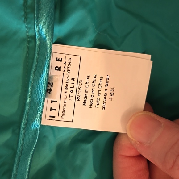 Fiorucci turquoise windbreaker - Picture 7 of 8
